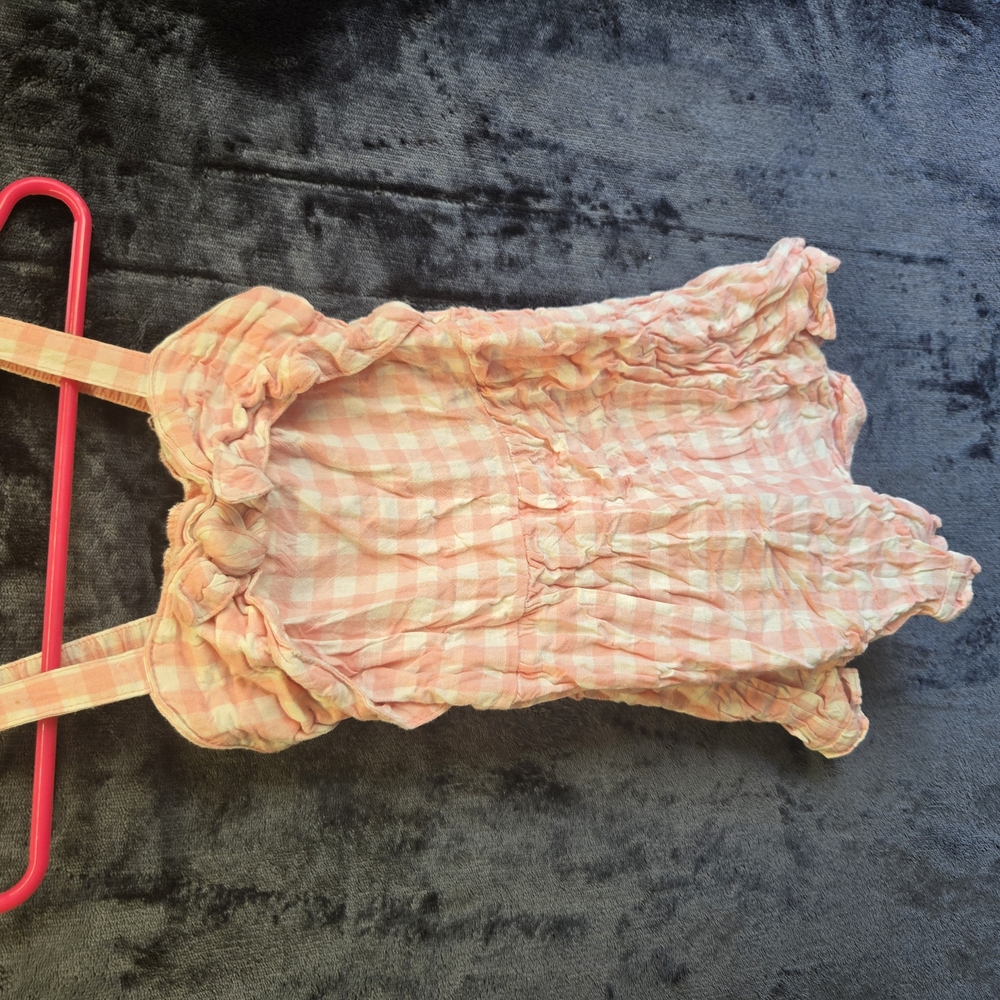 Studio M Pink and White Kids One Piece Bodysuit